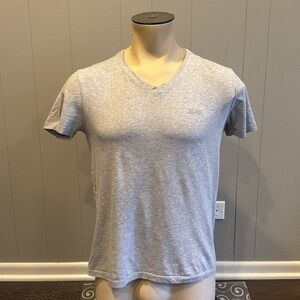 Boss Hugo Boss Men’s Small Slim Fit V Neck Short Sleeve T Shirt Basic